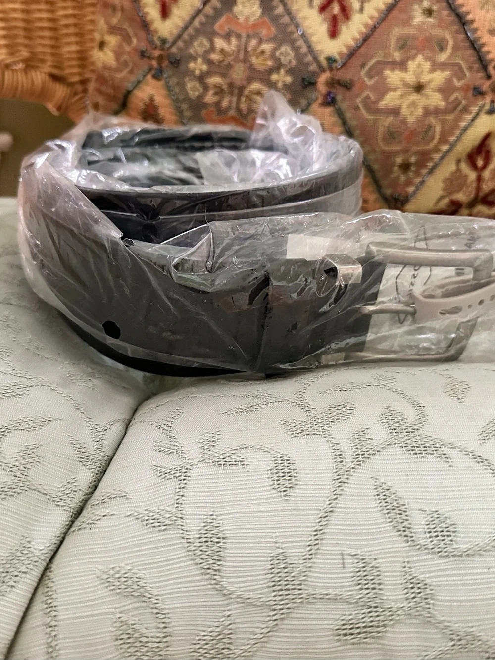 Mens Brand New Fossil Solid Leather Belt